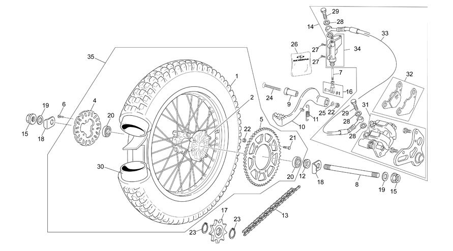 REAR WHEEL