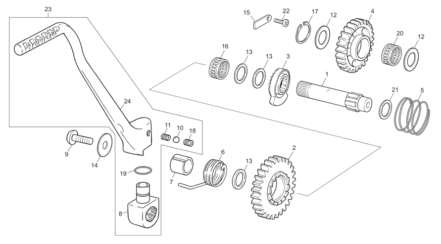 KICKSTARTER ASSEMBLY