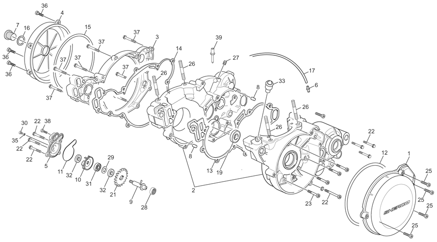 CRANKCASE ASSEMBLY