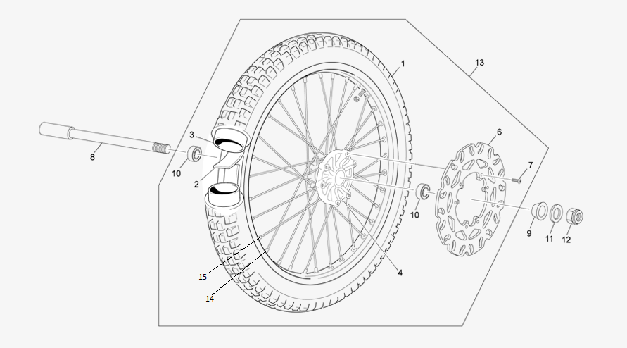 FRONT WHEEL