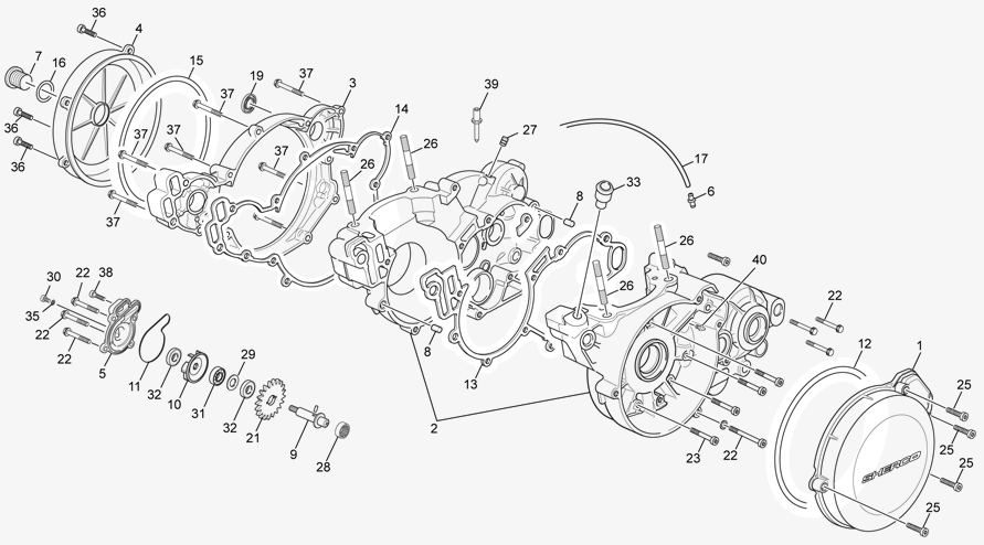 CRANKCASE ASSEMBLY