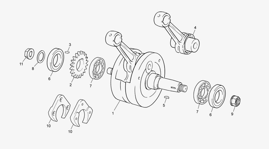 CRANKSHAFT ASSY