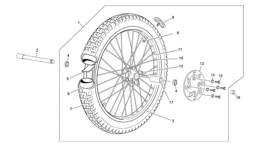 FRONT WHEEL