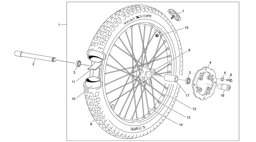FRONT WHEEL