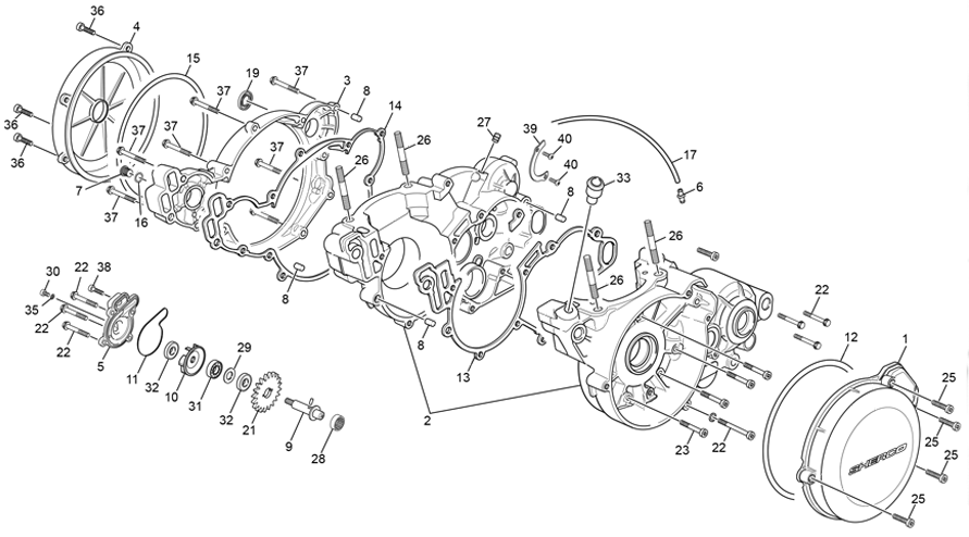 CRANKCASE ASSEMBLY