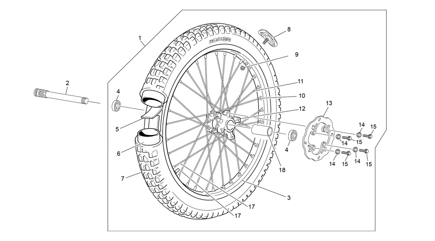 FRONT WHEEL