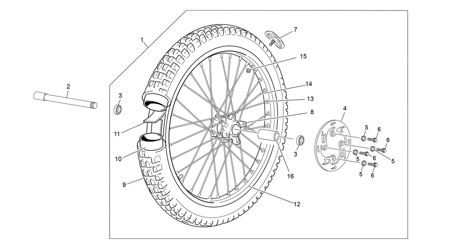FRONT WHEEL