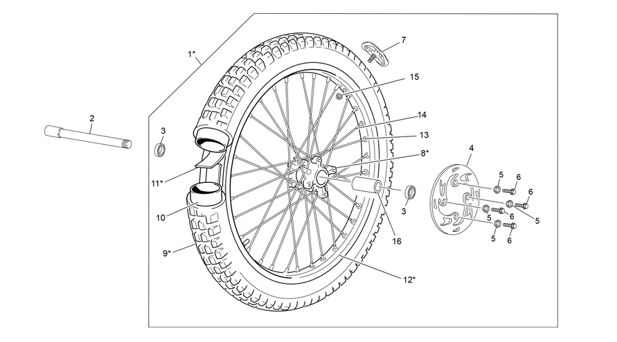 FRONT WHEEL