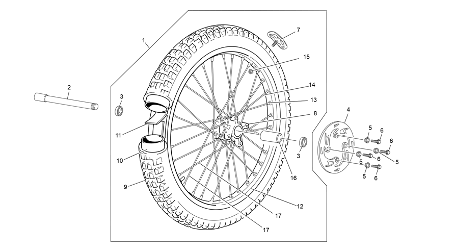 FRONT WHEEL