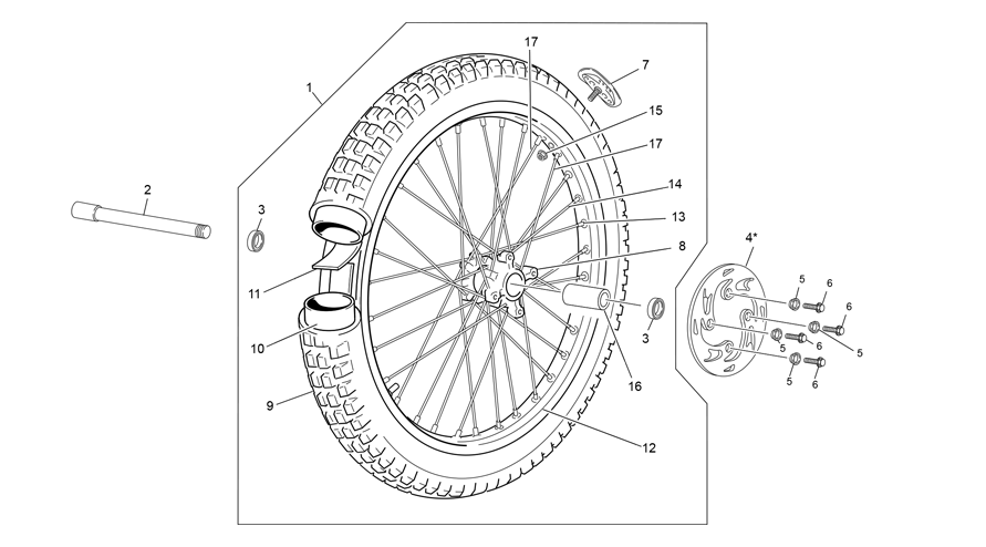 FRONT WHEEL