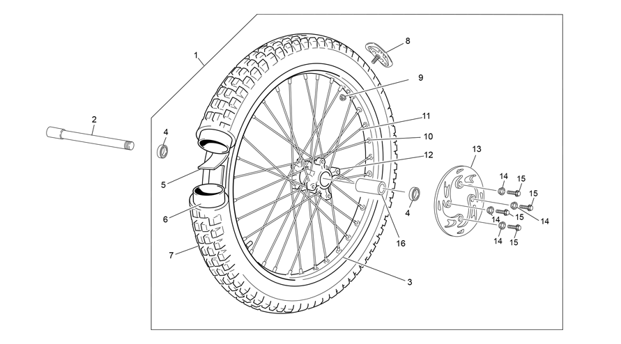 FRONT WHEEL
