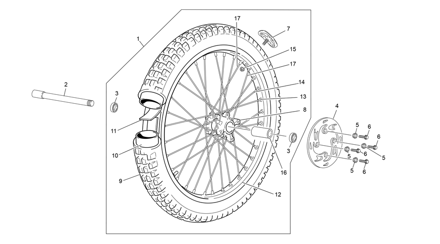 FRONT WHEEL