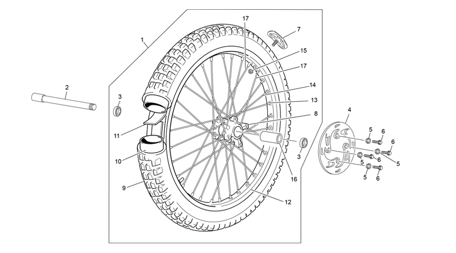 FRONT WHEEL