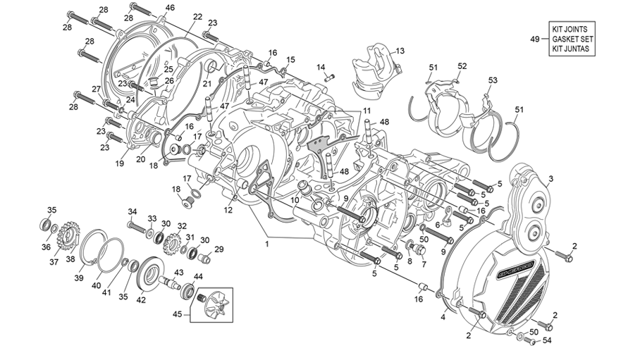 CRANKCASE ASSEMBLY