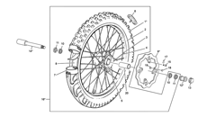 10 - FRONT WHEEL