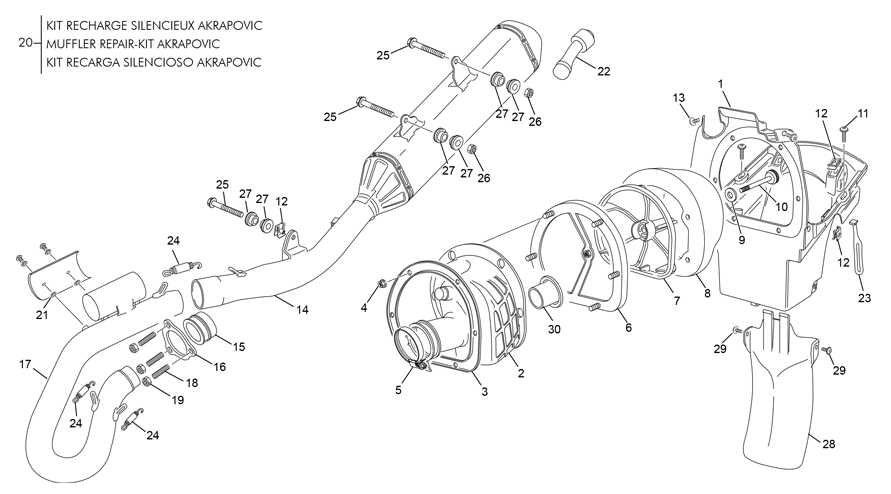 6 - AIRBOX - EXHAUST SYSTEM