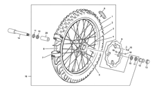 10 - FRONT WHEEL