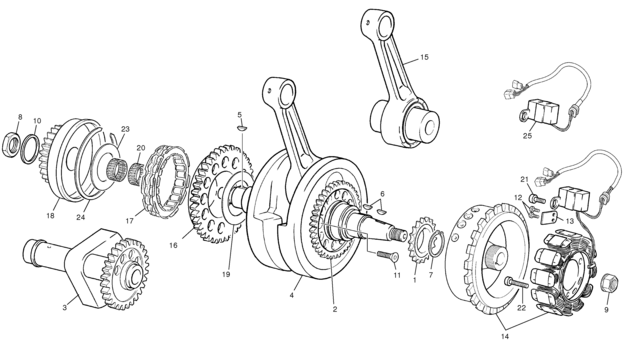 17 - CRANKSHAFT ASSY