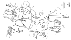 13 - HANDLEBAR WITH MASTER CYLINDER