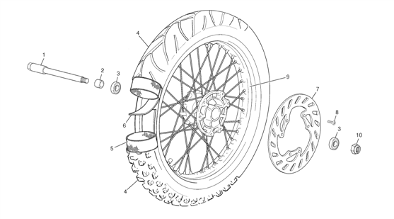 8 - FRONT WHEEL
