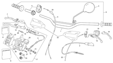 12 - HANDLEBAR FROM FRAME #16000