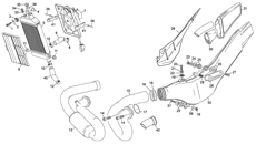 4 - RADIATOR - EXHAUST SYSTEM