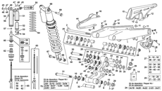 3 - REAR SHOCK - SWINGARM