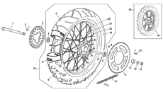 9 - REAR WHEEL