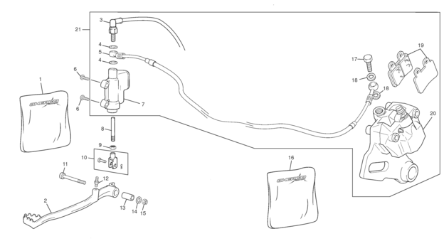 6 - REAR BRAKE