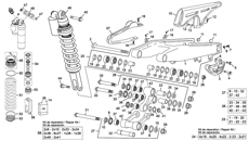 3 - REAR SHOCK - SWINGARM