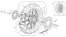 9 - REAR WHEEL