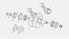 15 - CRANKSHAFT ASSY