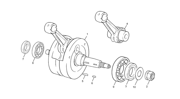 15 - CRANKSHAFT ASSY