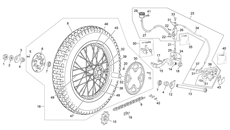 7 - REAR WHEEL WITH BRAKTEC SYSTEM