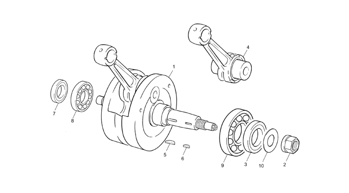 15 - CRANKSHAFT ASSY