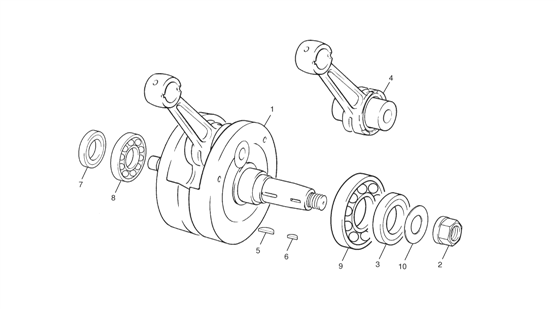 14 - CRANKSHAFT ASSY