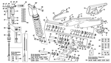 3 - REAR SHOCK - SWINGARM