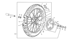 10 - FRONT WHEEL