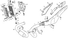 4 - RADIATOR - EXHAUST SYSTEM