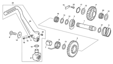 11 - KICKSTARTER ASSEMBLY