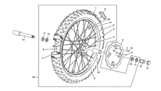 10 - FRONT WHEEL