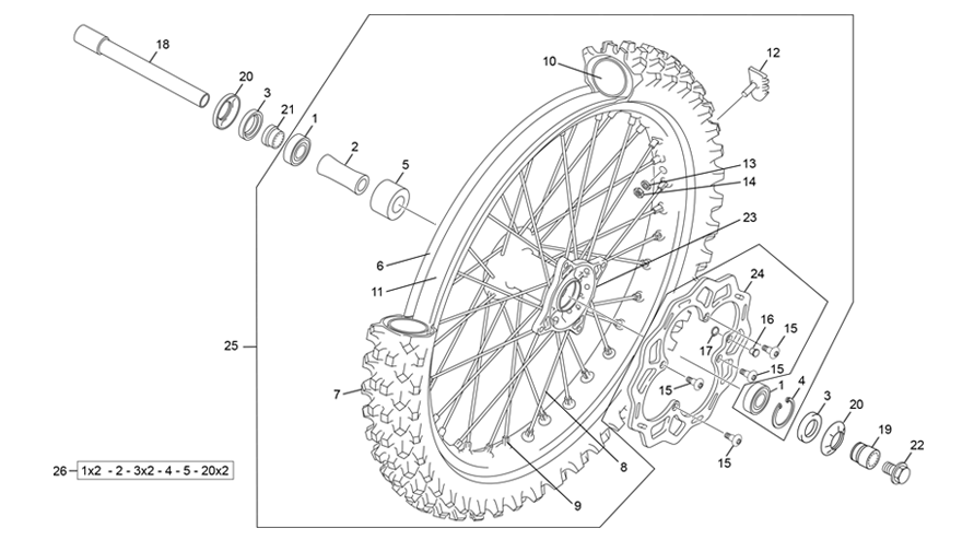10 - FRONT WHEEL