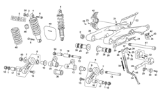 3 - REAR SHOCK - SWINGARM