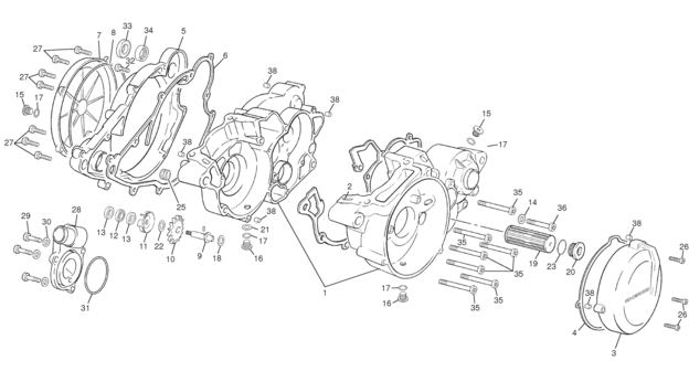 14 - CRANKCASE ASSEMBLY