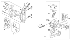 6 - FRONT - REAR CALIPER