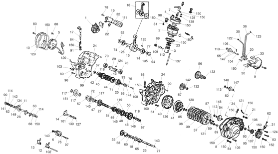 22 - ENGINE 50CC