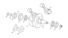 16 - CRANKSHAFT ASSY