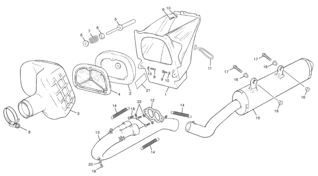 5 - AIRBOX - EXHAUST SYSTEM
