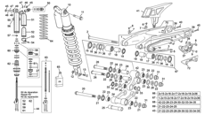 3 - REAR SHOCK - SWINGARM
