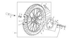 10 - FRONT WHEEL